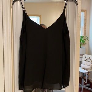 Spegatie strap flowery dress blouse